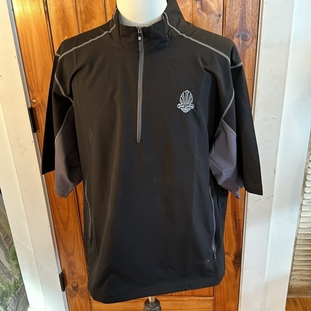 FootJoy Black and Gray Lightweight Jacket